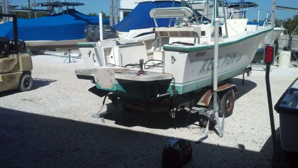 Flipping Salvage Boats