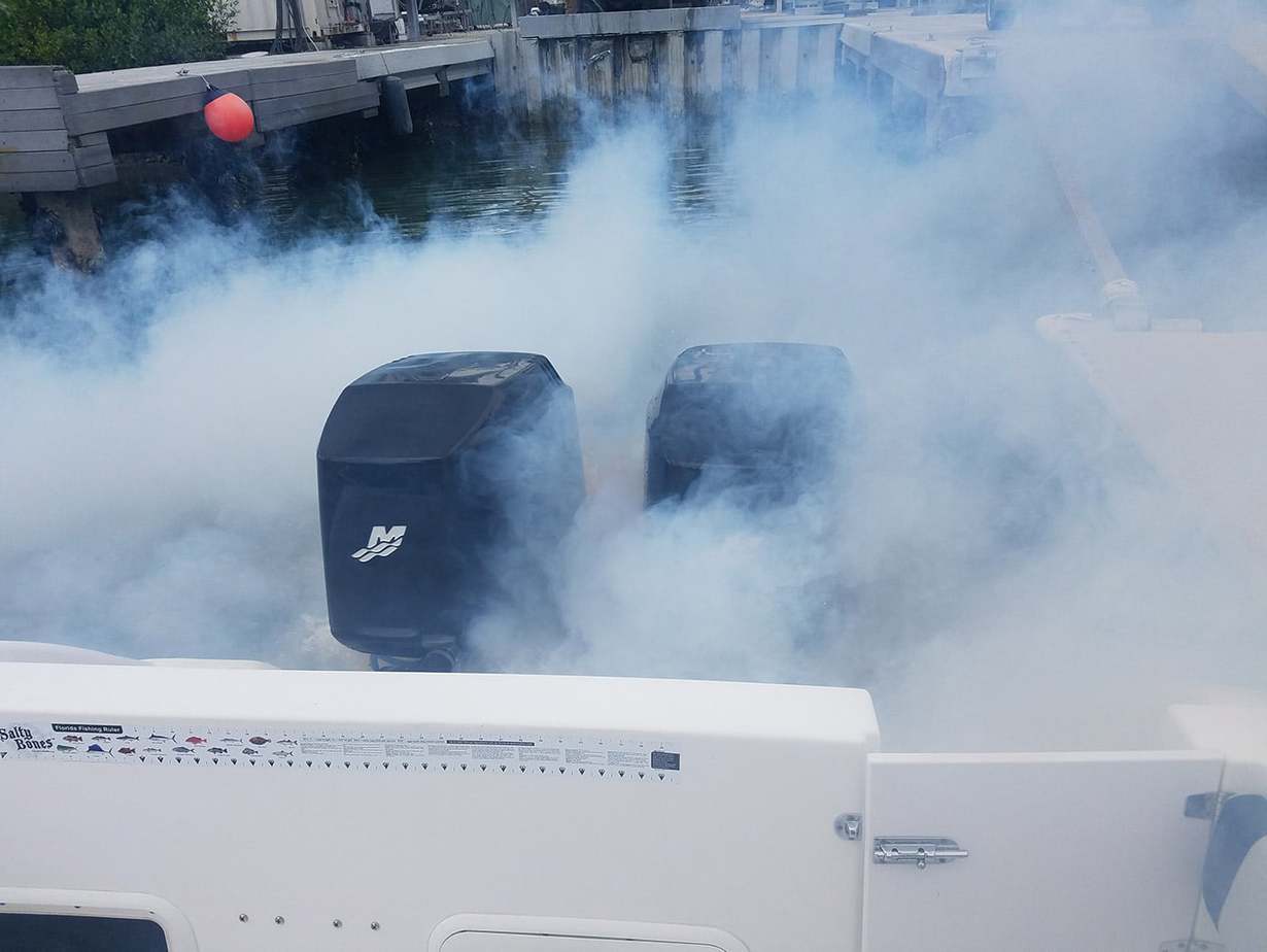 Why Does My Outboard Motor Smoke?