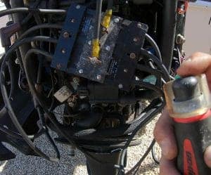 Engine dies when put into gear