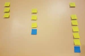 post it notes with messages