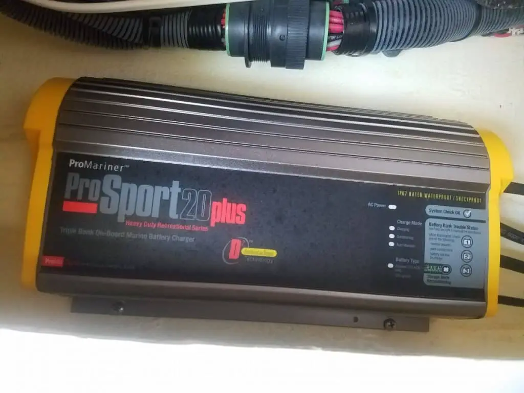 Charging 3 Boat Batteries