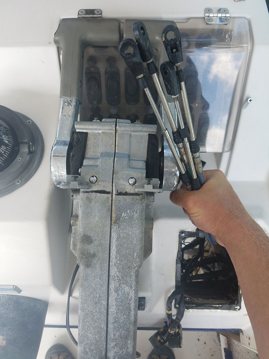 When An Outboard Goes Forward In Reverse! Born Again Boating