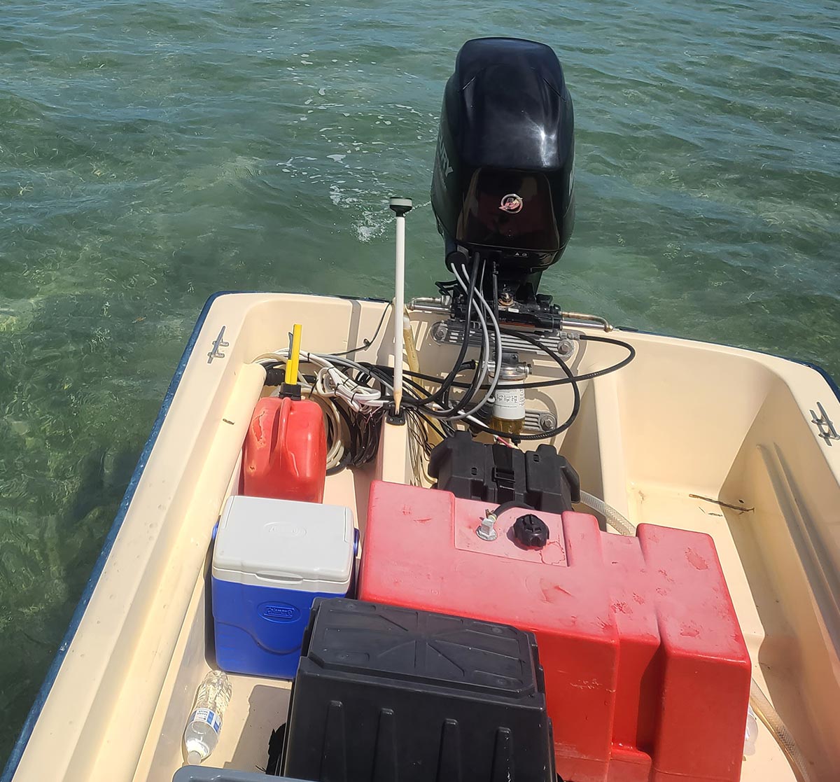 Can I Run My Outboard Out Of The Water?